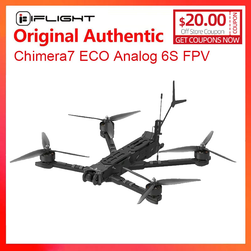 IFlight Chimera7 ECO analogowy – Iflight Blitz 1.6W 5.8G Vtx recenzja i cena