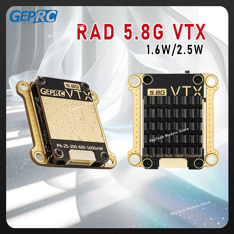 GEPRC RAD 5.8G VTX -1.6W/2.5W  – Geprc Rad Vtx 5.8G 2.5W recenzja i cena