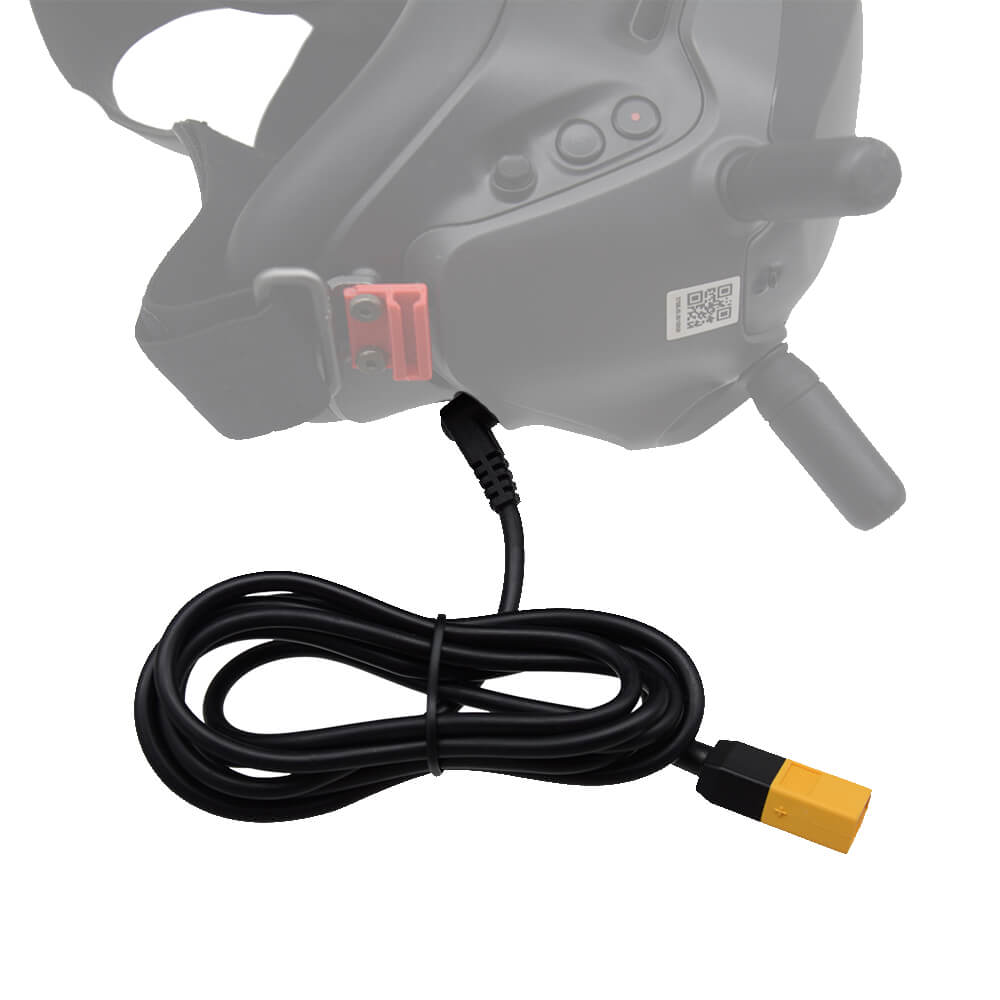 Kabel zasilający do gogli FPV  – Skyzone Sky04X Pro Oled Fpv Goggles recenzja i cena
