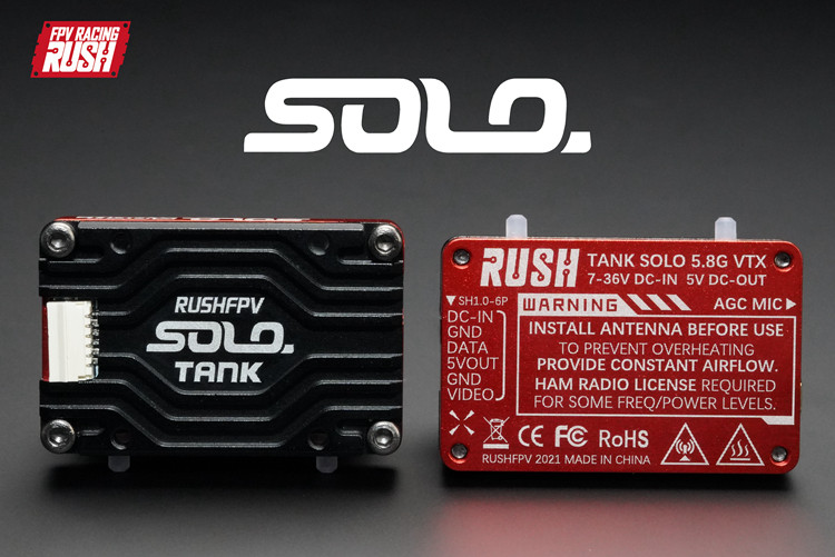 RUSHFPV 5.8G Analogowy VTX SOL – Foxeer Reaper Extreme 2.5W Vtx recenzja i cena
