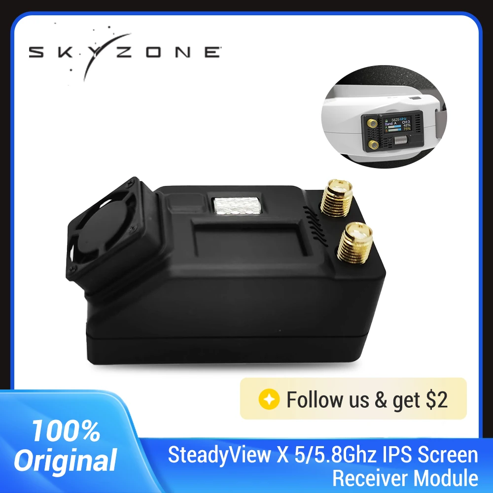 Moduł odbiornika Skyzone Stead – Skyzone Steadyview X Receiver Module recenzja i cena